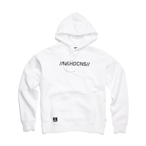 Converse hoodie white sale