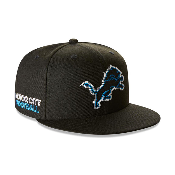 Detroit Lions New Era NFL x Staple Collection 59FIFTY Fitted Hat - Blue/Gray