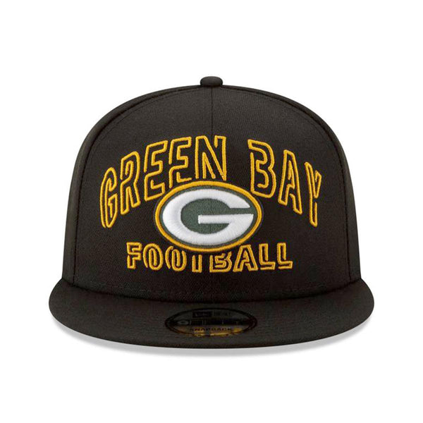 NFL, Accessories, New Nfl Team Apparel Green Bay Packers Football Cap  Cream Green Yellow Logo Hat