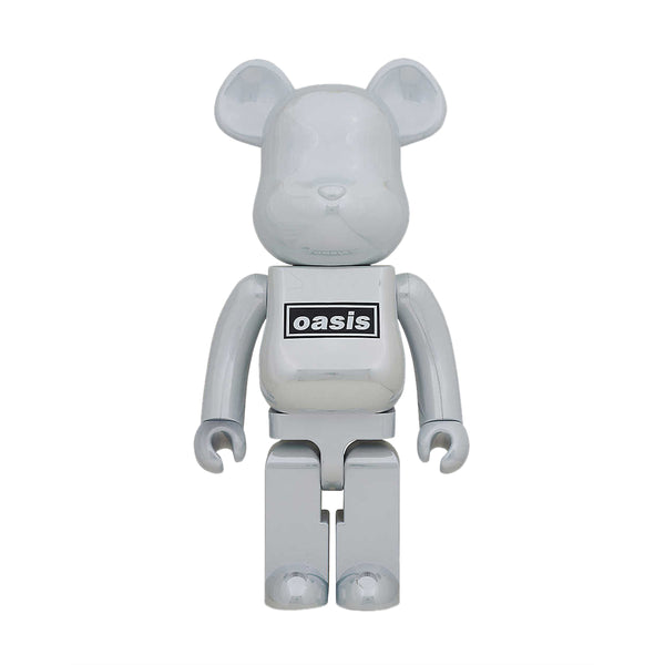 Medicom Toy + Oasis Be@rbrick 1000% 'White Chrome' – HotelomegaShops