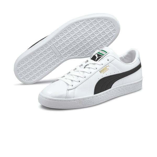 Puma basket sales shoes black