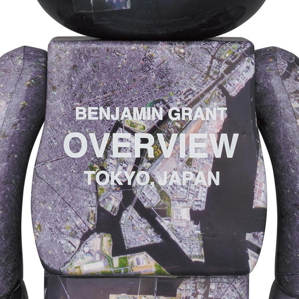 Medicom Toy + Benjamin Grant Be@rbrick 100% + 400% 'Overview Tokyo