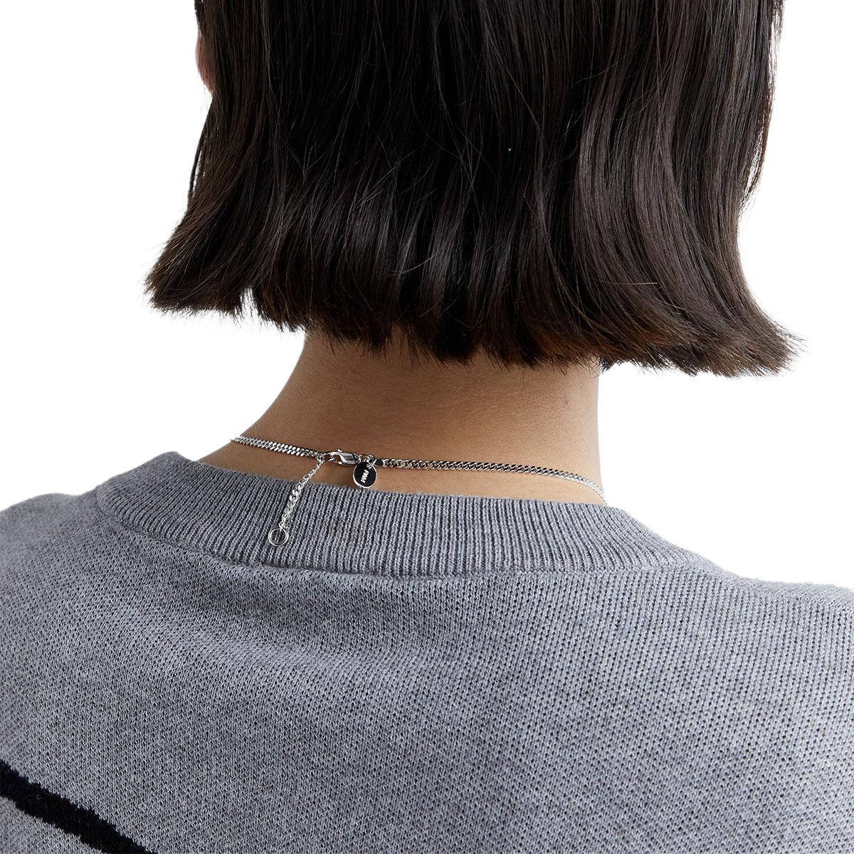 Mirage Gesture Necklace 'Pink Carnation'