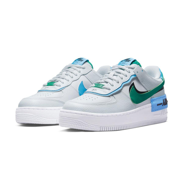 Nike air force sale 1 blue and green