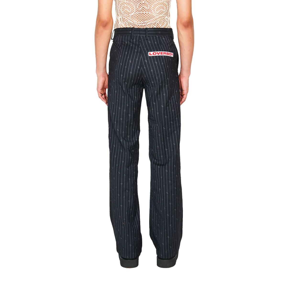 Golden Pants 'Navy Gender Pinstripe'
