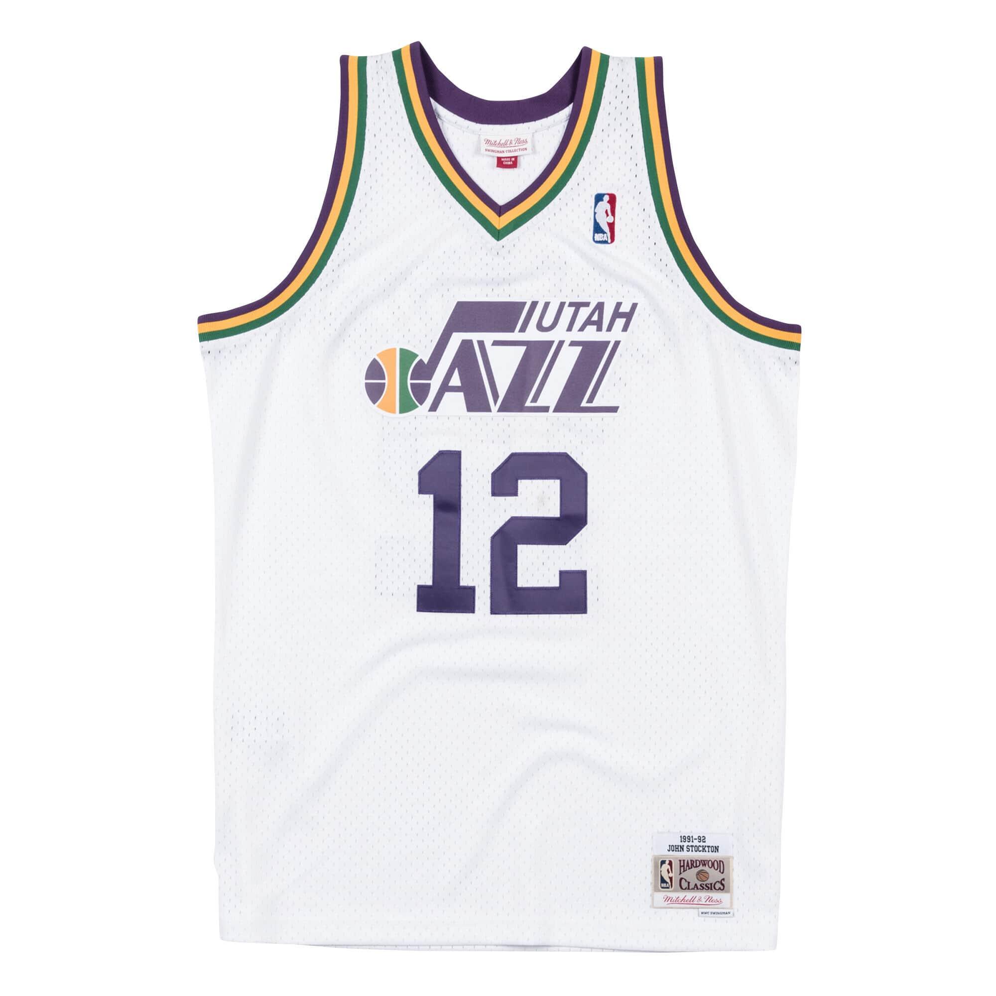 NBA Swingman Jersey Utah Jazz 1991-92 John Stockton