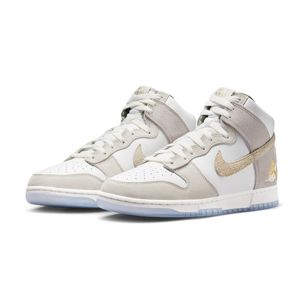 Dunk high white discount kaki