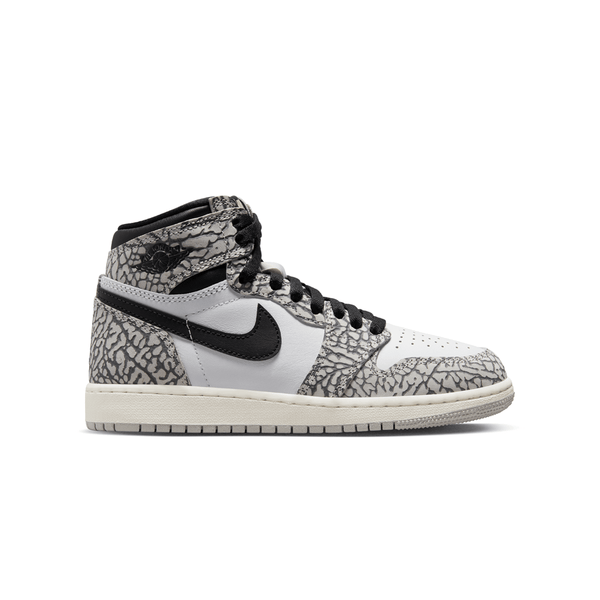 Kid's Air Jordan 1 High OG 'White Cement' – Limited Edt