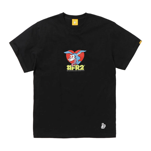 FR2 Heart Rabbit Tee 'Black' – HealthdesignShops