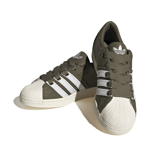 Adidas hemp shell toe top shoes
