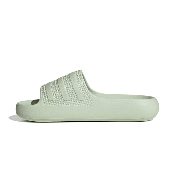 Adidas adilette linen on sale green