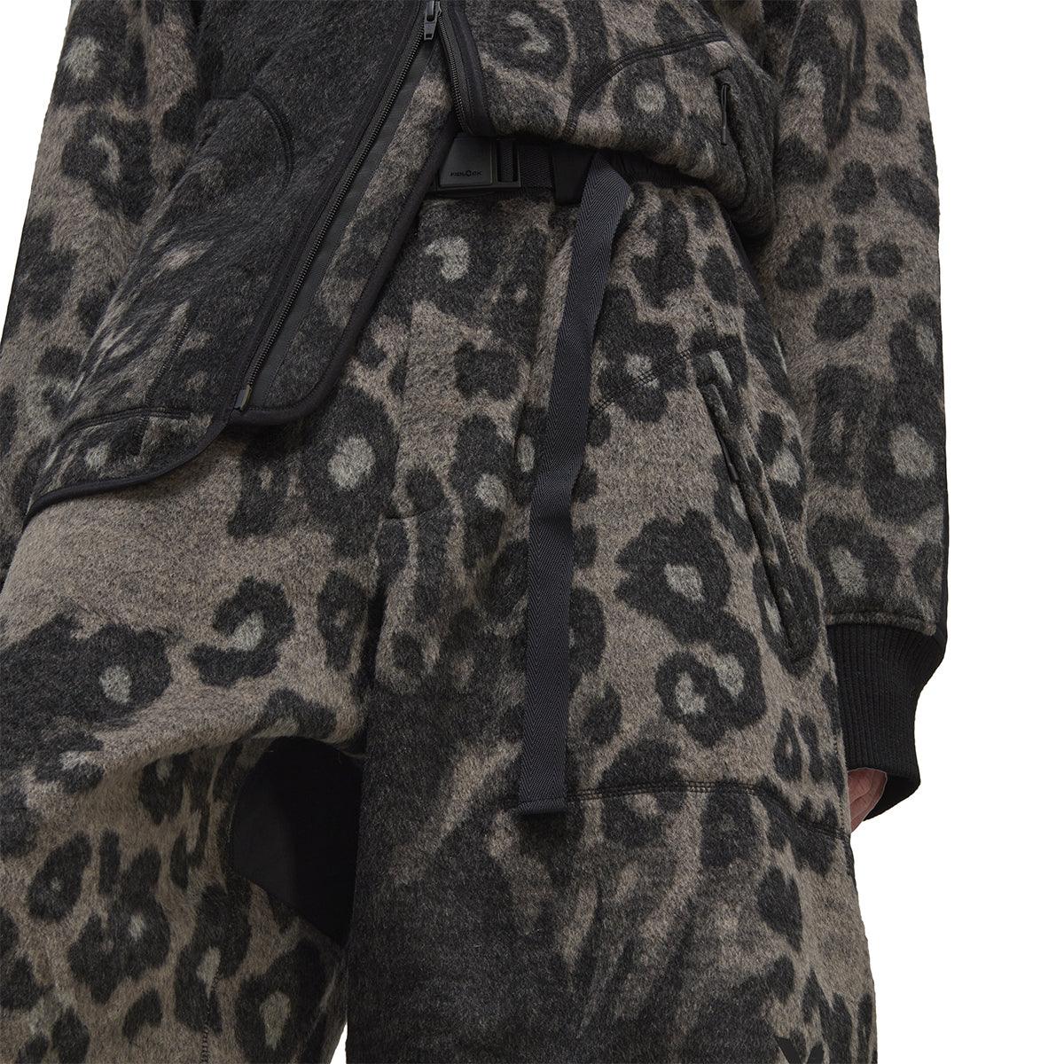 Fleece Football Shorts 'Leopard'