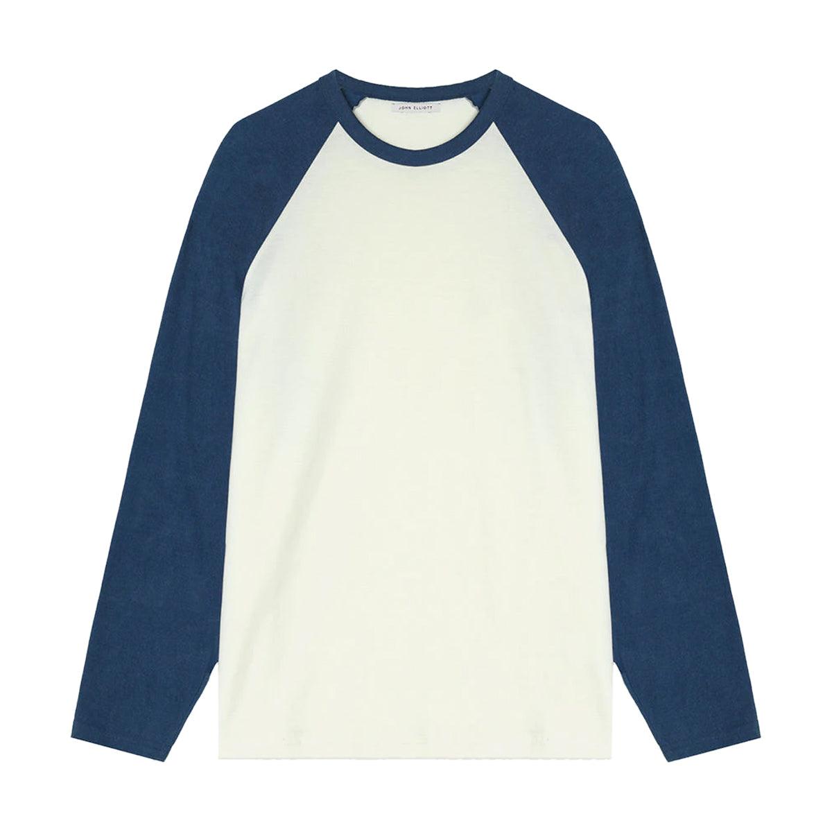 Washed Baseball Tee 'Navy Ivory'