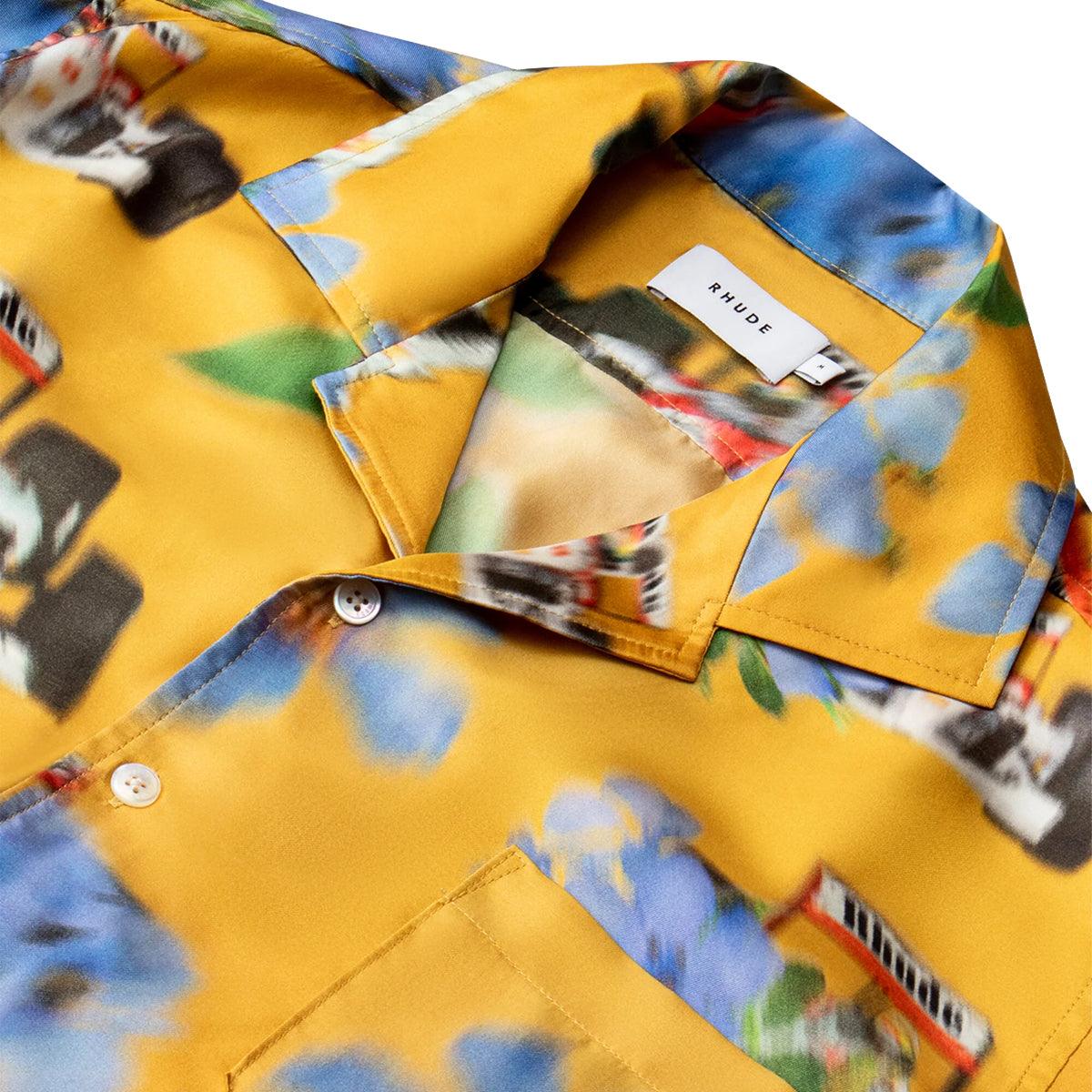 Loix Silk Shirt 'Yellow Mulberry'