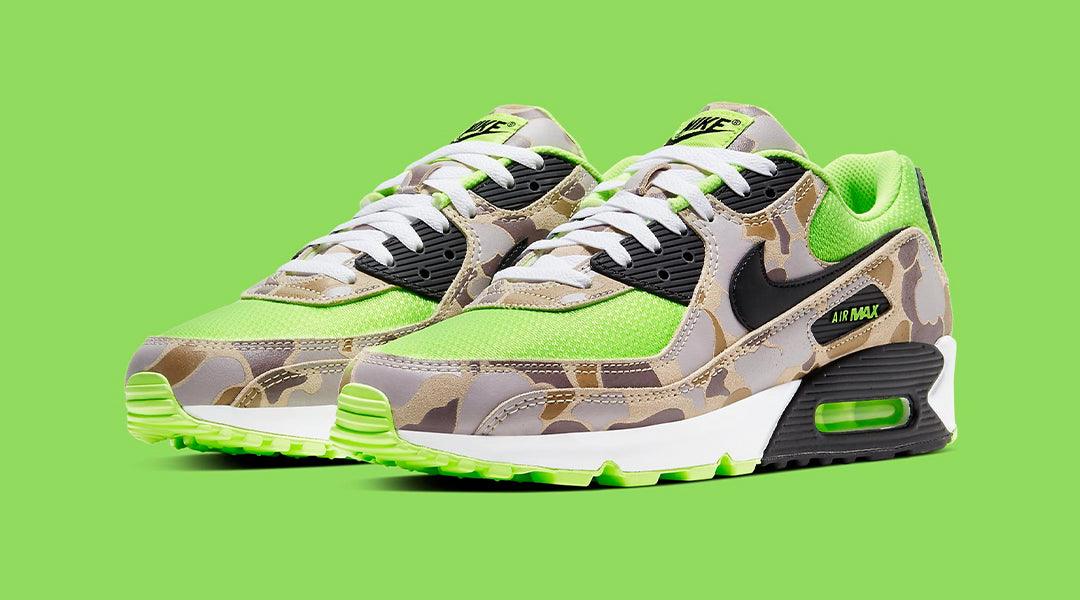 NIKE AIR MAX 90 'GREEN DUCK CAMO'