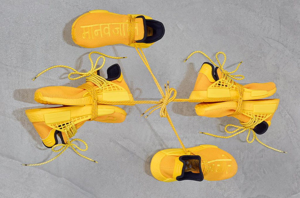 adidas Originals x Pharrell Williams HU NMD Yellow Limited Edt