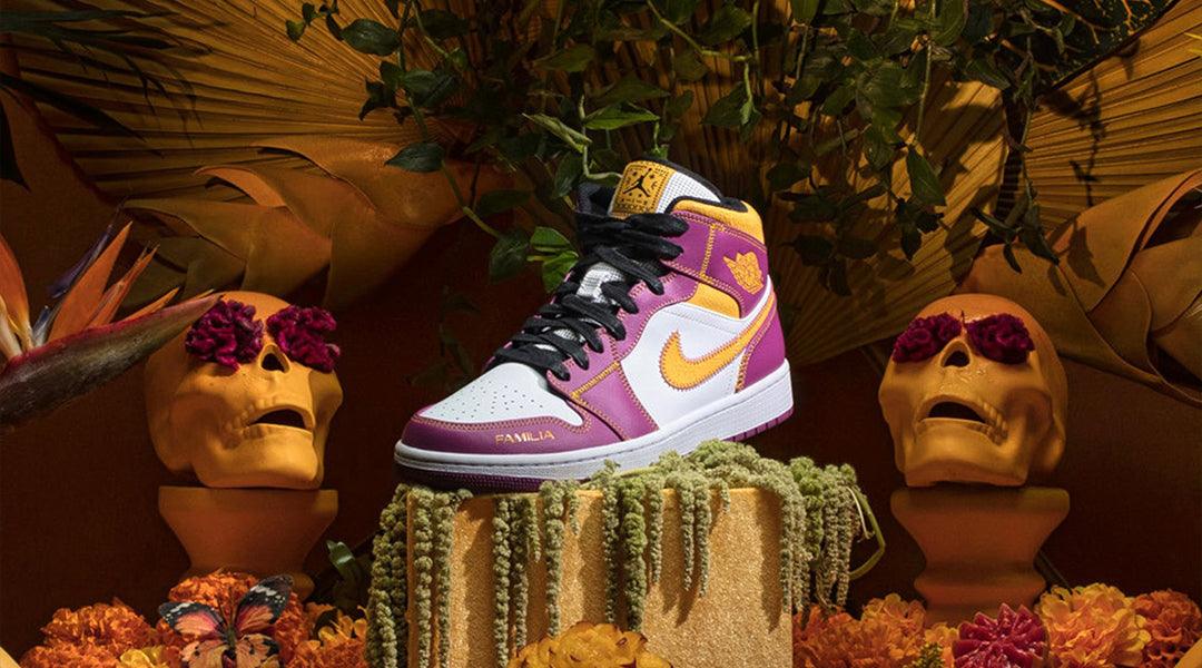 AIR JORDAN 1 MID 'DAY OF THE DEAD'