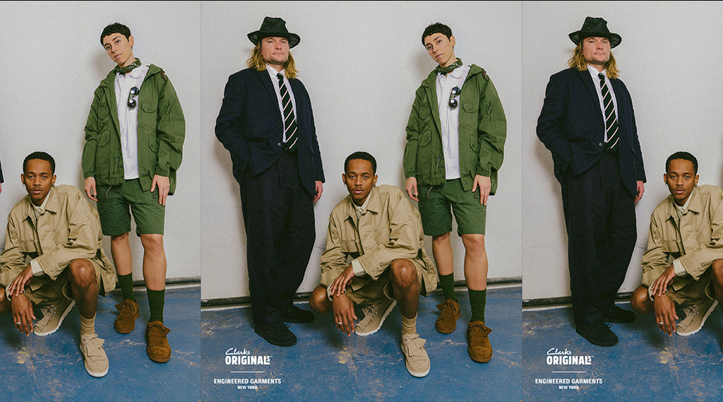 Engineered Garments + Clarks Desert Khan EG – Limited Edt
