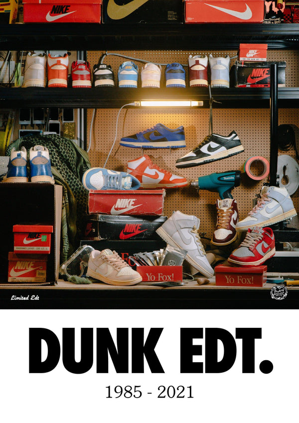 LIMITED EDT presents DUNK EDT.