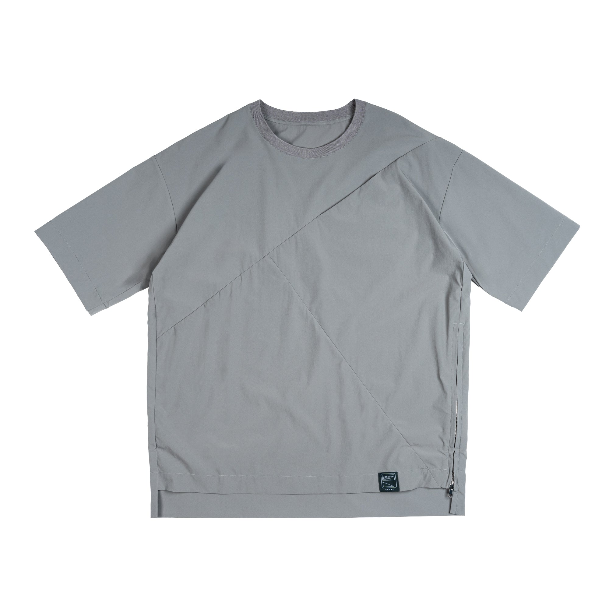 + Graye Cut and Sew Top 'Cement'