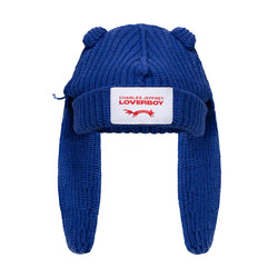 Chunky Rabbit Beanie 'Blue'