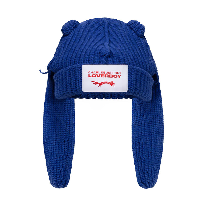 Chunky Rabbit Beanie 'Blue'