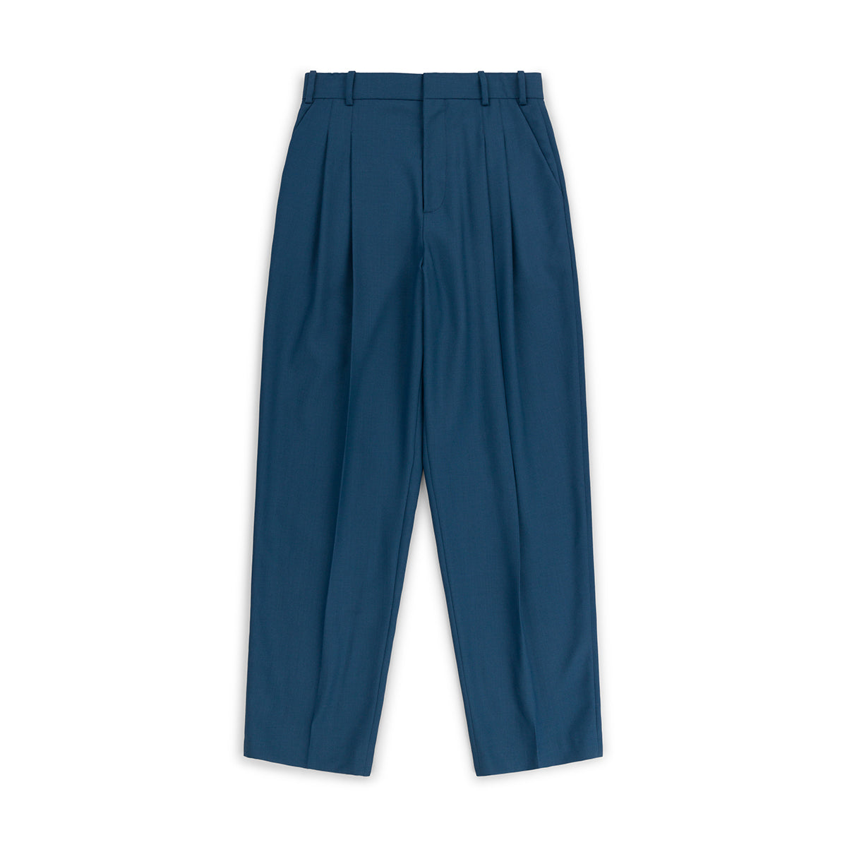 Tropical Wool Edinburgh Suit Pants 'Blue'