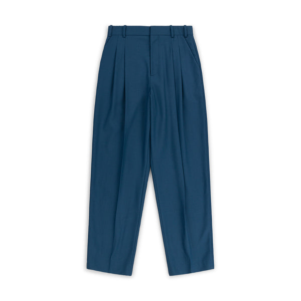 Tropical Wool Edinburgh Suit Pants 'Blue'