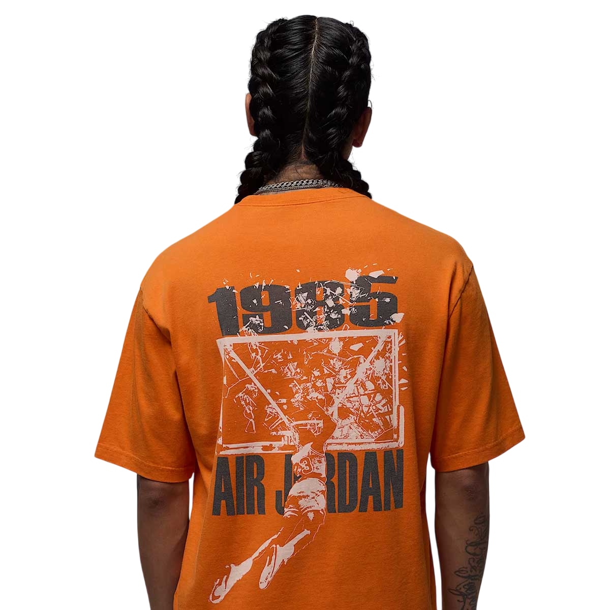 Jordan Brooklyn Oversized Graphic Tee 'Shattered Backboard'