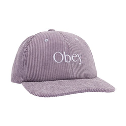 Ellis 6 Panel Strapback Cap 'Wineberry'