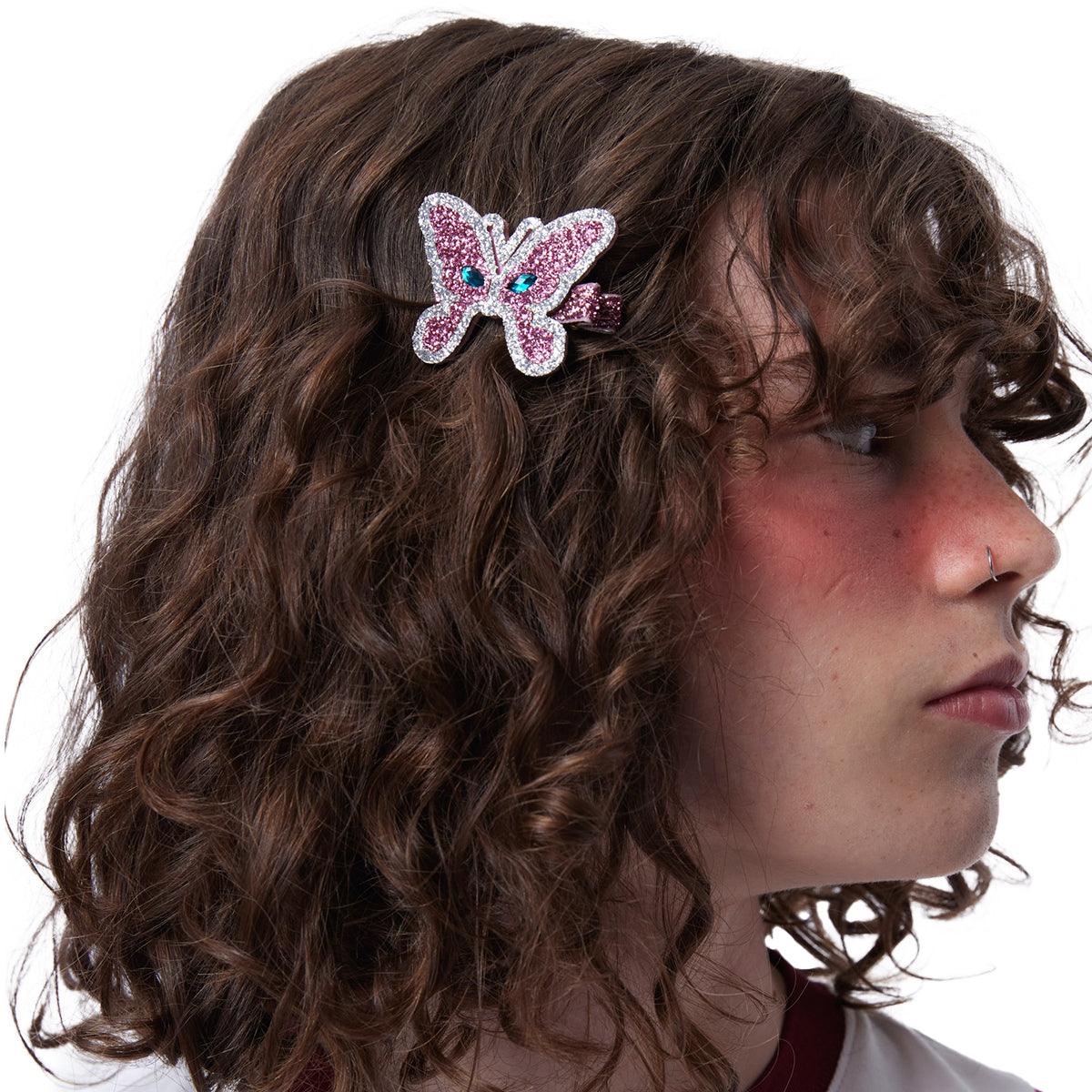 Alien Kiss Hair Clip 'Cosmic Pink'