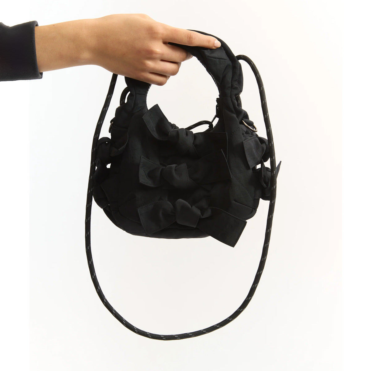 Tie-Up Mini Tarot Bag 'Black'