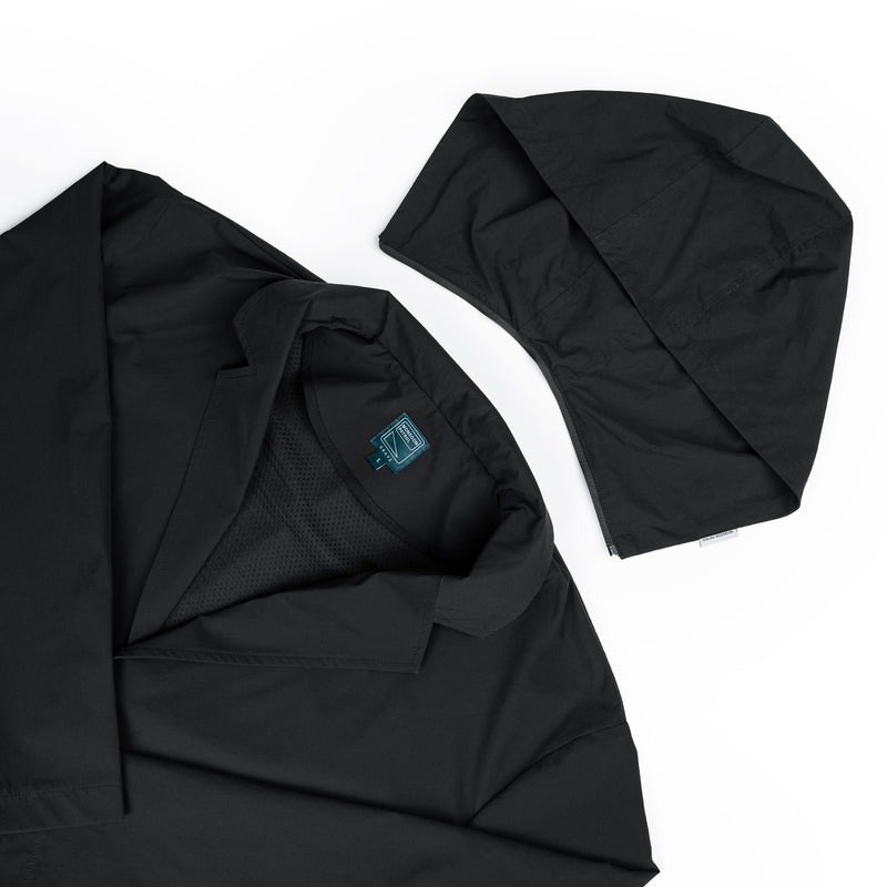 + Graye Hooded Blazer 'Black'