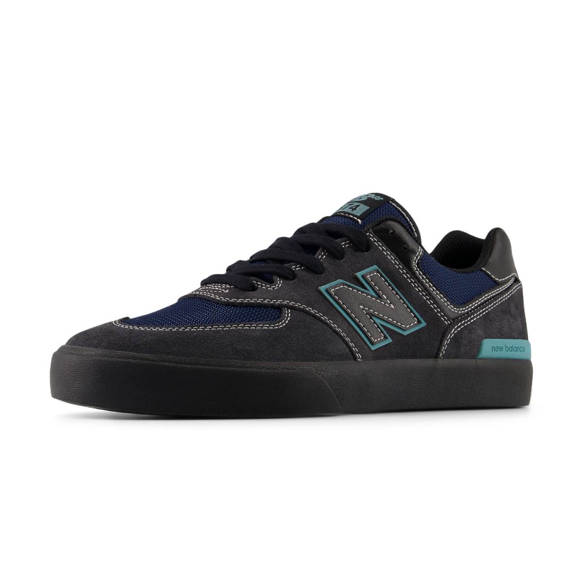 Numeric 574 Vulc 'Faded Black Teal'