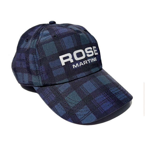Nylon Cap 'Black Tartan'