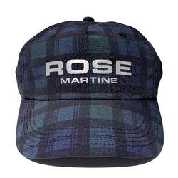 Nylon Cap 'Black Tartan'