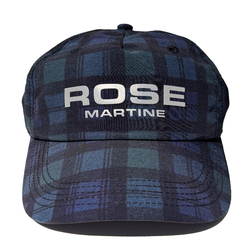 Nylon Cap 'Black Tartan'