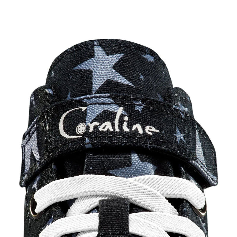 + Coraline Chuck Taylor All Star Easy On High Top 'Black Thunder Gaze'