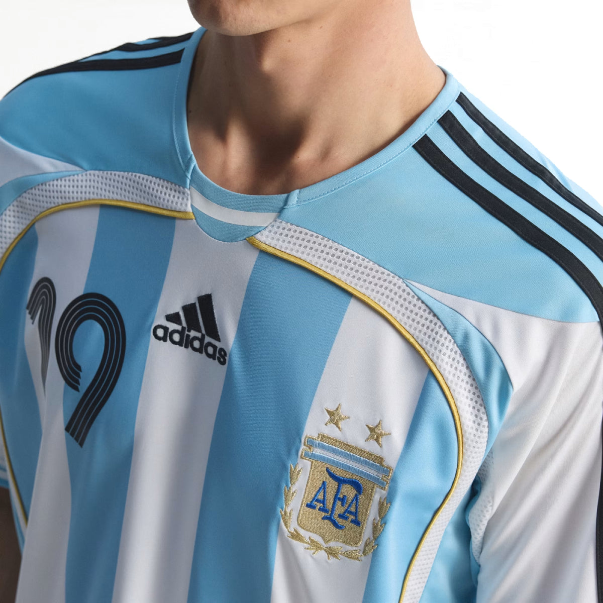 Argentina 2006 Messi Home Kit Tee 'White'