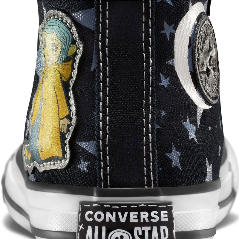 + Coraline Chuck Taylor All Star Easy On High Top 'Black Thunder Gaze'