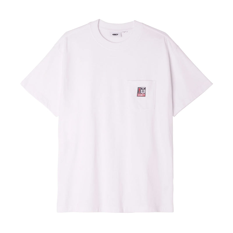Point Pocket Tee 'White'