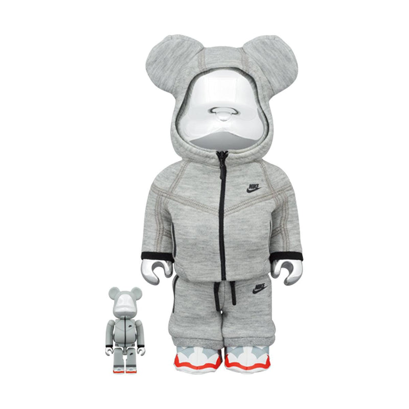 Medicom Toy + Nike Tech Fleece N98 Be@rbrick 100% + 400