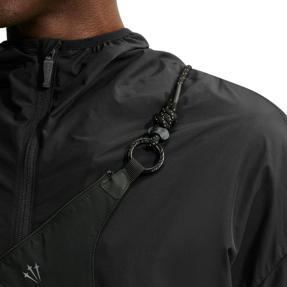 + NOCTA Shroud Cut Track Jacket 'Black'