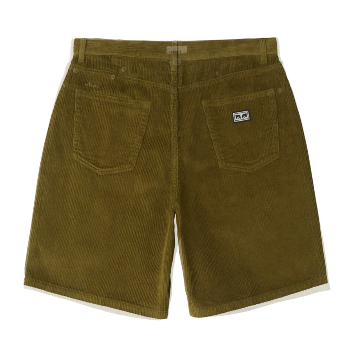 Bigwig Baggy corduroy Shorts 'Moss Green'