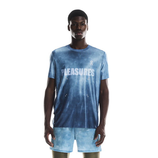 + PLEASURES + The LOOP Running Supply Pace Tee 'Nile'