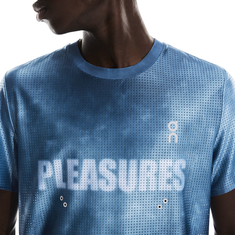 + PLEASURES + The LOOP Running Supply Pace Tee 'Nile'