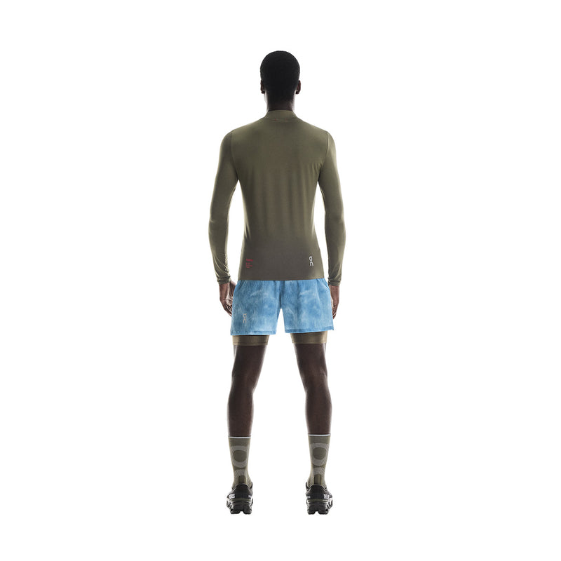 + PLEASURES + The LOOP Running Supply L/S Tee 'Olive'