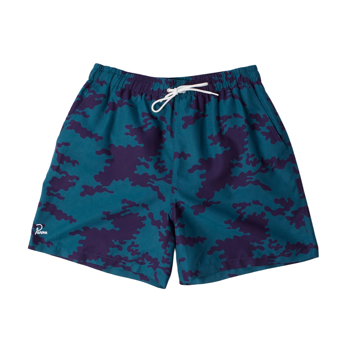 Purple Camo Man Swim Shorts 'Blue'