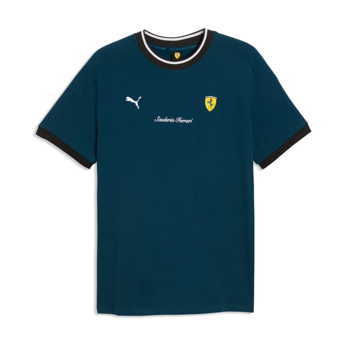 + Scuderia Ferrari Tee 'Midnight Petrol'