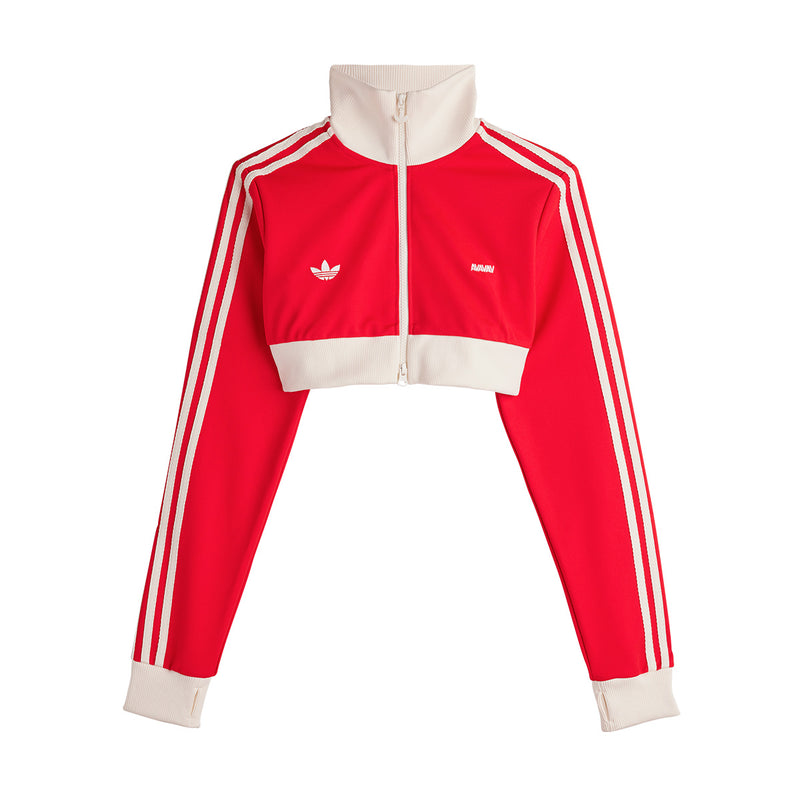 + Avavav Cropped Track Top 'Better Scarlet'